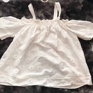 flowy off the shoulder top